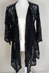 I.C. Connie K Kimono M Novelty Mesh Knit